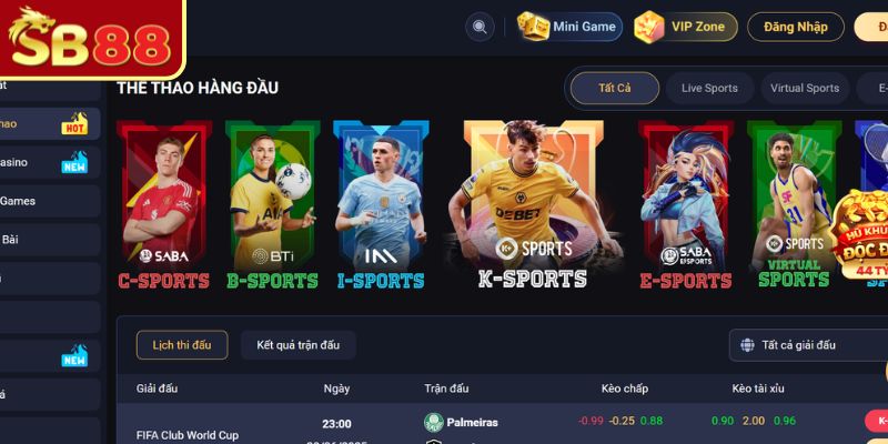 Sử dụng link dự phòng khi SB88 bị chặn