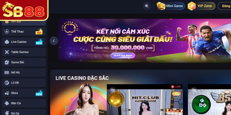 Đánh giá SB88 uy tín không qua giao diện website